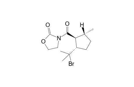 (3R)-[(2S)-(1-Bromo-1-merhylethyl)-(5R)-methylcyclopentanecarbonyl]oxazolidin-2-one