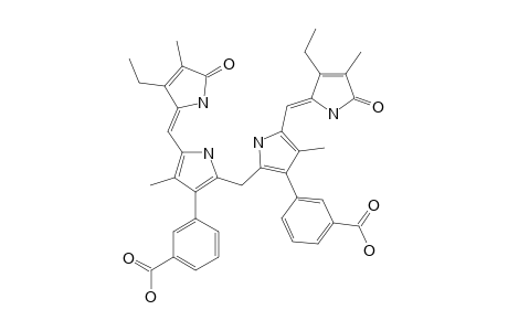 8,12-BIS-(META-CARBOXYPHENYL)-3,17-DIETHYL-2,7,13,18-TETRAMETHYL-(10H,21H,23H,24H)-BILIN-1,19-DIONE