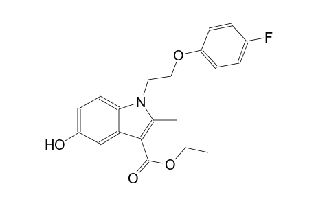 ethyl 1-[2-(4-fluorophenoxy)ethyl]-5-hydroxy-2-methyl-1H-indole-3-carboxylate