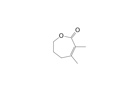 2(5H)-Oxepinone, 6,7-dihydro-3,4-dimethyl-