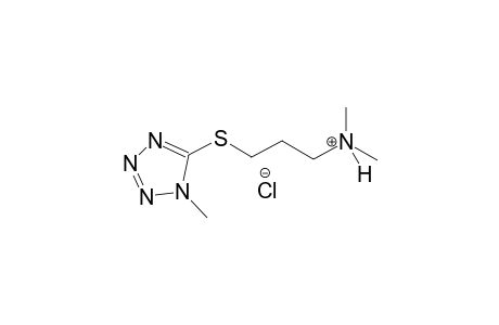 1-propanaminium, N,N-dimethyl-3-[(1-methyl-1H-tetrazol-5-yl)thio]-, chloride