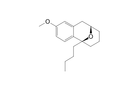 5-Butyl-5,6,7,8,9,10-hexahydro-2-methoxy-5,9-epoxycyclooctene