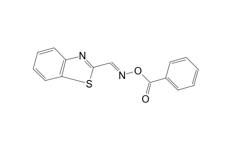 2-benzothiazolecarboxaldehyde, O-benzoyloxime