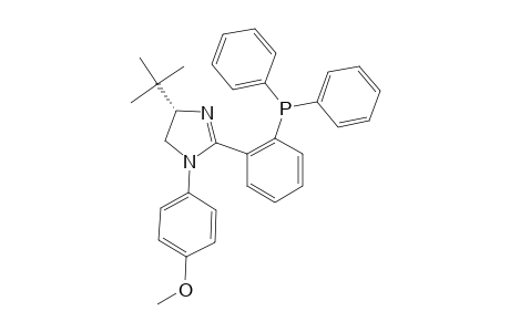 (S)-4-TERT.-BUTYL-1-(4-METHOXYPHENYL)-2-(2-DIPHENYLPHOSPHANYL-PHENYL)-4,5-DIHYDROIMIDAZOLE