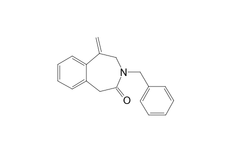 3-Benzyl-5-methylene-1,4-dihydro-3-benzazepin-2-one