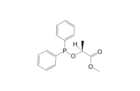 (S)-Methyl 2-(diphenylphosphinooxy)propanoate