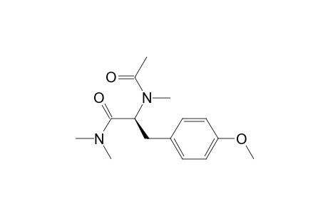 Benzenepropanamide, .alpha.-(acetylmethylamino)-4-methoxy-N,N-dimethyl-, (S)-