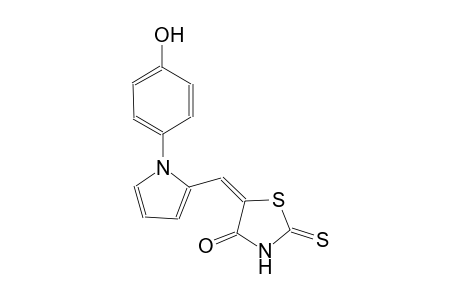 (5E)-5-{[1-(4-hydroxyphenyl)-1H-pyrrol-2-yl]methylene}-2-thioxo-1,3-thiazolidin-4-one