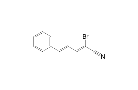 2-Bromo-5-phenyl-2,4-pentadienenitrile