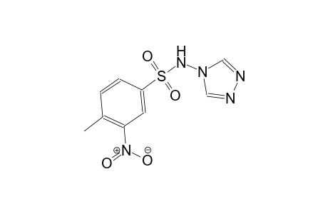 4-methyl-3-nitro-N-(4H-1,2,4-triazol-4-yl)benzenesulfonamide