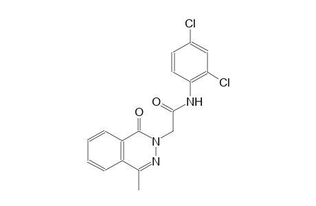 N-(2,4-dichlorophenyl)-2-(4-methyl-1-oxo-2(1H)-phthalazinyl)acetamide