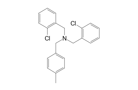 N,N-Bis(2-chlorobenzyl)-(4-methylphenyl)methanamine