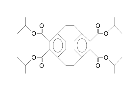 4,5,12,13-Tetraisopropyloxycarbonyl-(2,2)-paracyclophane