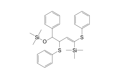 (3E)-1-phenyl-2,4-bis(phenylsulfanyl)-4-(trimethylsilyl)-3-butenyl trimethylsilyl ether