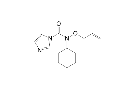 1H-Imidazole-1-carboxamide, N-cyclohexyl-N-(2-propenyloxy)-