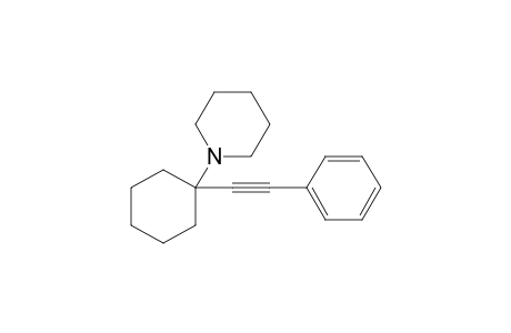 1-[1-(Phenylethynyl)cyclohexyl]piperidine