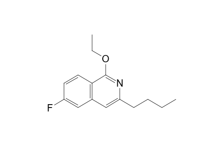 3-butyl-1-ethoxy-6-fluoro-isoquinoline