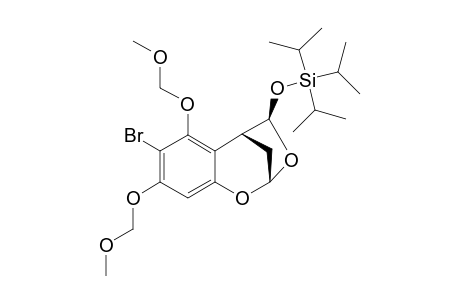 [7-Bromo-2,5-methano-6,8-bis(methoxymethoxy)-1,3-benzodioxepan-4-yloxy]-tris(1'-methylethyl)silane