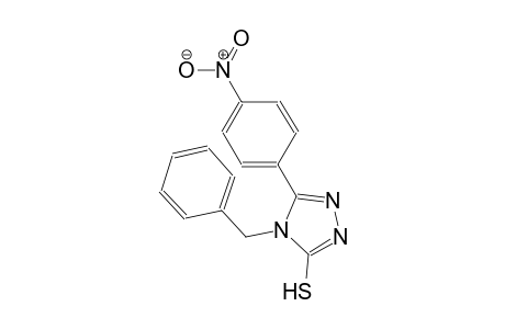 4H-1,2,4-triazole-3-thiol, 5-(4-nitrophenyl)-4-(phenylmethyl)-