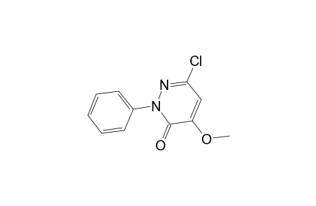 6-Chloro-4-methoxy-2-phenyl-3(2H)-pyridazinone