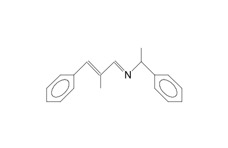 Benzenemethanamine, .alpha.-methyl-N-(2-methyl-3-phenyl-2-propenylidene)-, (E,E)-