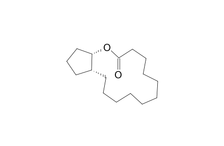 (1R,14S)-13-oxabicyclo[12.3.0]heptadecan-12-one