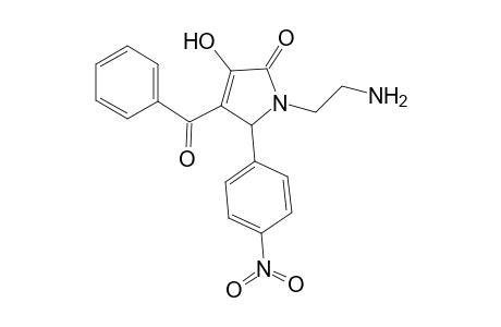 1-(2-Amino-ethyl)-4-benzoyl-3-hydroxy-5-(4-nitro-phenyl)-1,5-dihydro-pyrrol-2-one