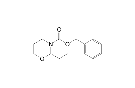 3-Benzyloxycarbonyl-2-ethyl-1,3-oxazinane