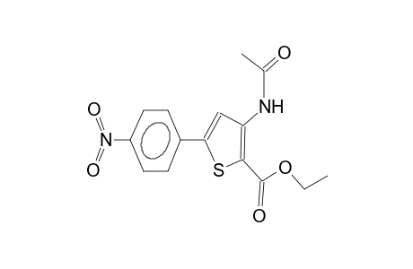 2-ethoxycarbonyl-3-acetamido-5-(4-nitrophenyl)thiophene