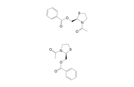 2-BENZOYLOXYMETHYL-3-ACETYL-1,3-THIAZOLIDINE;ISOMER-E/Z