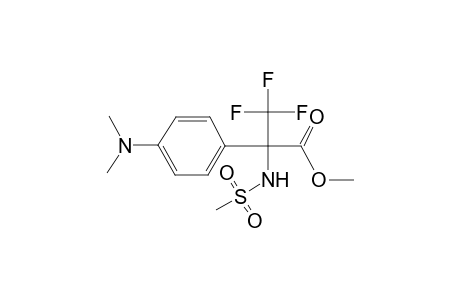 Methyl 2-(4-dimethylaminophenyl)-3,3,3-trifluoro-2-(methanesulfonamido)propanoate