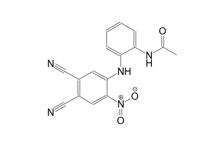 Acetamide, N-[2-[(4,5-dicyano-2-nitrophenyl)amino]phenyl]-