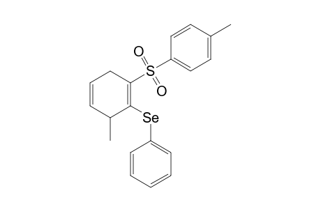 3-Methyl-2-phenylseleno-1-(p-toluenesulfonyl)-1,4-cyclohexadiene