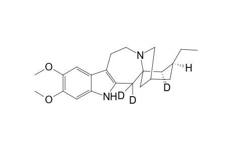 Trideuterio derivative of conopharyngin - spiran structure