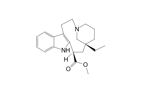2H-3,7-Methanoazacycloundecino[5,4-b]indole-9-carboxylic acid, 7-ethyl-1,4,5,6,7,8,9,10-octahydro-, methyl ester, [7S-(7R*,9R*)]-