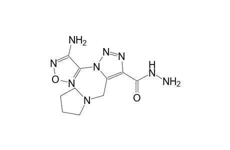 1-(4-Amino-furazan-3-yl)-5-pyrrolidin-1-ylmethyl-1H-[1,2,3]triazole-4-carboxylic acid hydrazide