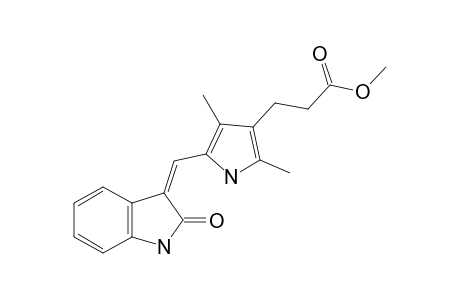 (Z)-3-[(3,5-DIMETHYL-4-(2-METHOXYCARBONYLETHYL)-1H-PYRROL-2-YL)-METHYLIDENYL]-INDOLIN-2-ONE