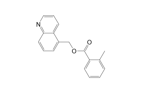 5-Quinolylmethyl 2-methylbenzoate