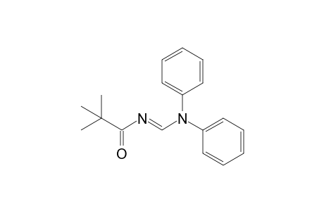 2,2-Dimethyl-N-(phenylphenylaminomethylene)propionamide