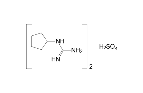 cyclopentylguanidine, sulfate(2:1)