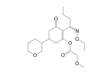 Acetic acid, methoxy-, 2-[1-(ethoxyimino)butyl]-3-oxo-5-(tetrahydro-2H-pyran-3-yl)-1-cyclohexen-1-yl ester
