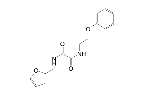 ethanediamide, N~1~-(2-furanylmethyl)-N~2~-(2-phenoxyethyl)-