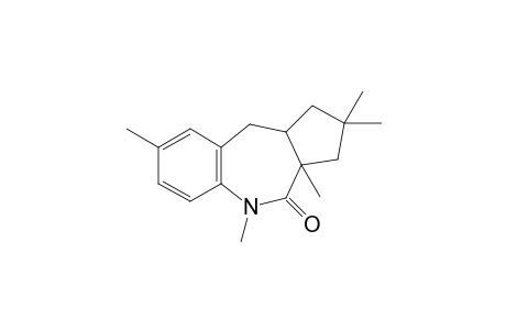 2,2,3a,5,8-pentamethyl-1,3,10,10a-tetrahydrocyclopenta[c][1]benzazepin-4-one