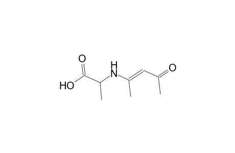 alanine, N-[(1E)-1-methyl-3-oxo-1-butenyl]-