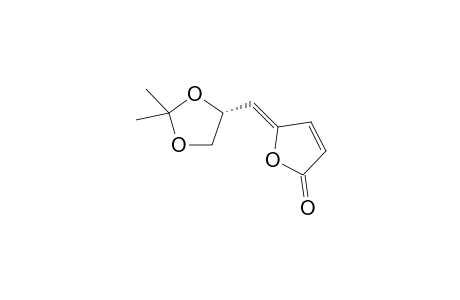 [(R)-Z]-5-(2,3-O-Isopropylidene-2,3-dihydroxypropylidene)-2(5H)-furanone