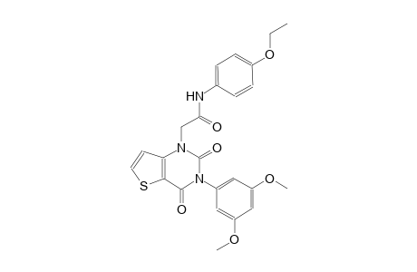 2-(3-(3,5-dimethoxyphenyl)-2,4-dioxo-3,4-dihydrothieno[3,2-d]pyrimidin-1(2H)-yl)-N-(4-ethoxyphenyl)acetamide