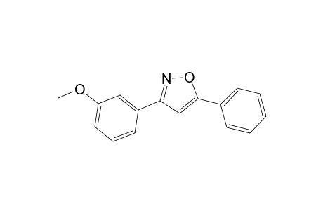 Isoxazole, 3-(m-methoxyphenyl)-5-phenyl-