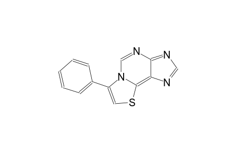 thiazolo[2,3-i]purine, 7-phenyl-