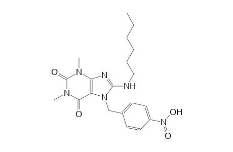 8-(hexylamino)-7-{4-[hydroxy(oxido)amino]benzyl}-1,3-dimethyl-3,7-dihydro-1H-purine-2,6-dione