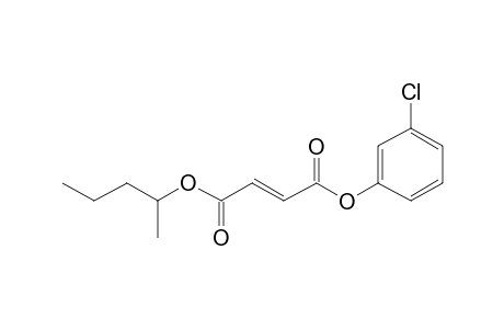 Fumaric acid, 2-pentyl 3-chlorophenyl ester